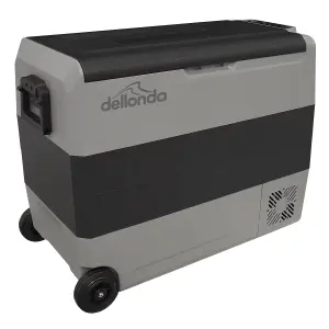 Dellonda 60L Portable Dual Zone Compressor Car Camping Fridge Freezer 12V/24V