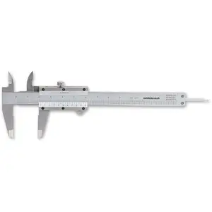 Axminster Workshop Pocket Vernier Caliper - 100mm