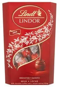 Lindt Lindor Milk Chocolate Truffles Box 337G