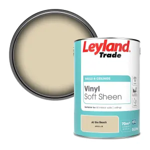 Leyland Trade Vinyl Soft Sheen Walls & Ceilings Emulsion Paint At the Beach (PPG12-28) - 5L