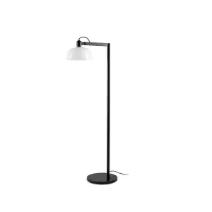 Luminosa Tatawin White Floor Task Lamp