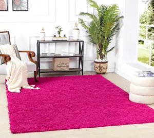 LILLY High Pile Shaggy Area Rug 200 x 290 cm