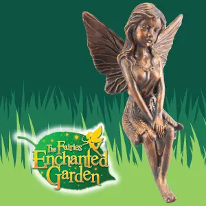 Enchanted Bronze Fairy Garden Ornament