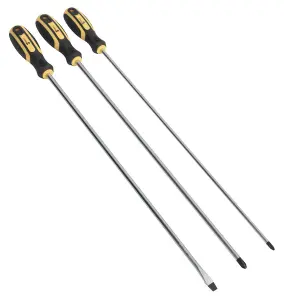 Sealey Screwdriver Set 3pc Extra-Long S0895