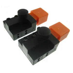 2 x Flymo Lawnmower Switch 8A 250V ON/OFF by Ufixt