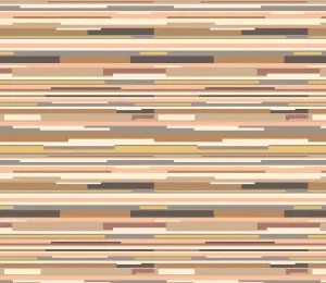 Hoopla Walls Horizontal Stripe Brown 10m Wallpaper Matt Smooth