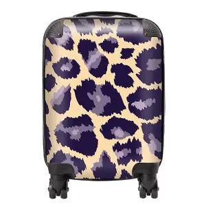 Leopard Print Suitcase - Small