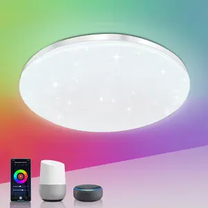 Extrastar 20W WIFI LED Integrated flush Light Ceiling Light 26CM