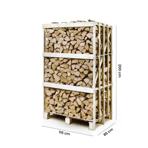 Jumbo XL 1.8rm Crate Kiln Dried Ash Logs