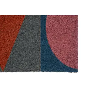 Maison by Premier Mediterranean Multicoloured Coir Doormat