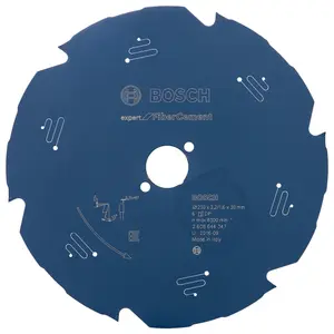 Bosch Professional Expert Fiber Cement Circular Saw Blade - Hand Held - 230x30x2.2x6T