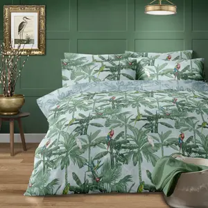 Shartlesville Polyester Floral Duvet Cover Set with Pillowcases Super King - 2 Standard Pillowcases