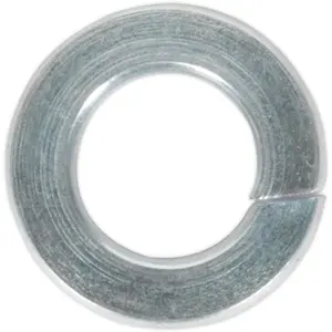 50 PACK Metric Spring Washer - M5 - DIN 127B - Zinc Plated Metal Spacer