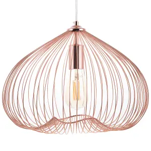 Metal Pendant Lamp Copper TORDINO