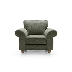 Ingrid Collection Armchair in Rifle Green