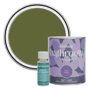 Rust-Oleum Jasper Satin Bathroom Tile Paint 750ml