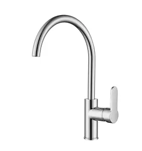 VURTU Saturn C Shape Single Lever Tap, 370(H) x 106(W), Chrome, 682102