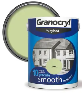 Granocryl Smooth Masonry Paint Fern 5L