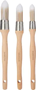 Hamilton Prestige Pure Synthetic Sash Brushes 3 Pack 15mm, 18mm, 21mm