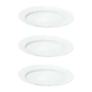 BORMIOLI ROCCO Elegant Steak Plates Serving Trays Dinner Lunch Set of 3 Ebro Design