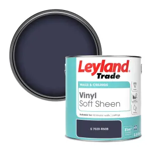 Leyland Trade Vinyl Soft Sheen Walls & Ceilings Emulsion Paint (S 7020-R60B) - 2.5L