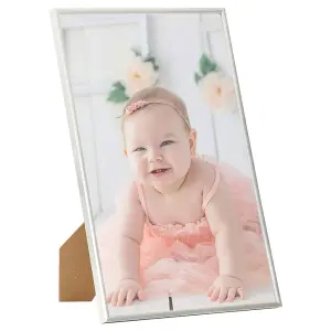 Berkfield Photo Frames Collage 3 pcs for Wall or Table Silver 15x21cm MDF