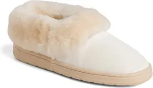 House Of Bruar Ladies Sheepskin Slipper - White