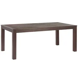 Garden Table Wood Dark Wood TUSCANIA