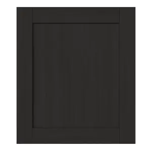 GoodHome Verbena Matt charcoal Shaker Appliance Cabinet door (W)600mm (H)687mm (T)20mm