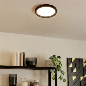 EGLO Essential IDUN Ceiling Light Black