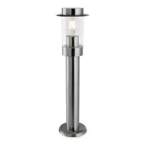 Luminosa Darwin Outdoor Bollards Stainless Steel IP44, E27