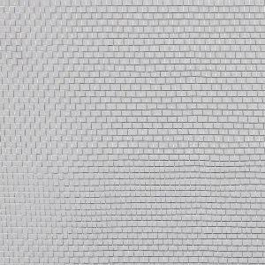 Berkfield Mesh Screen Aluminium 100x1000 cm Silver