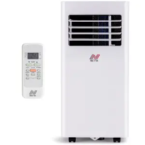 NETTA 8000BTU 3-IN-1 Portable Air Conditioner for Rooms up to 20sqm