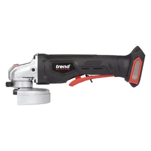 Trend T18S/AG115B T18S 18V Brushless 115mm Angle Grinder Professional 4.5" Bare