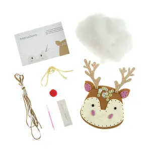 FELT KIT REINDEER - Felt Decoration Kit: Reindeer - Trimits