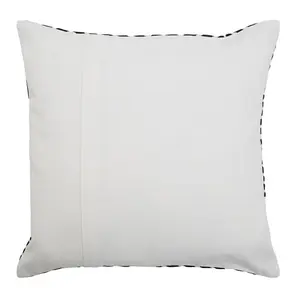 Bosie Ozella Black And White Square Cushion