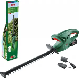 Bosch 18-45 Cordless Hedge Cutter Garden Trimmer 45cm 1 X Battery + Gloves