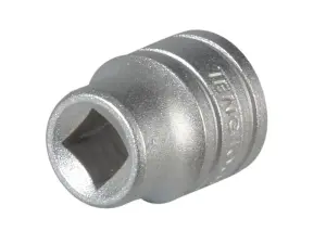 Teng Hexagon Socket 6 Point Regular 1/4in Drive 12mm