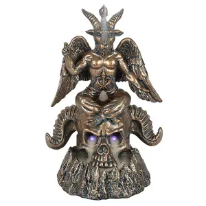 Something Different Baphomet Backflow Incense Burner Brown (One Size)