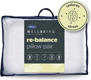 Silentnight Wellbeing Rebalance Stress Relieving Pillows