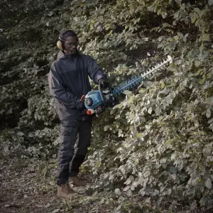 Erbauer 750mm Petrol Hedge trimmer