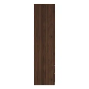 GFW Catania 3 Door 4 Drawer Wardrobe Royal Walnut