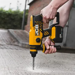 JCB 18BLRH-B 18V Brushless SDS Rotary Hammer Drill 3 Function + Chuck + Bits