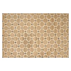 Jute Area Rug 200 x 300 cm Beige KALEKOY