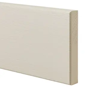 GoodHome Verbena Matt cashmere painted natural ash shaker Standard Appliance Filler panel (H)115mm (W)597mm