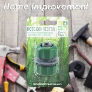 Hose Connector Half Inch Gardening Tools Accessories, Garden Work  4.5cm Green