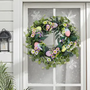 Faux Daisy 45cm Wreath