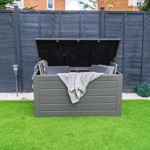 Outdoor Plastic Garden Storage Box 680L