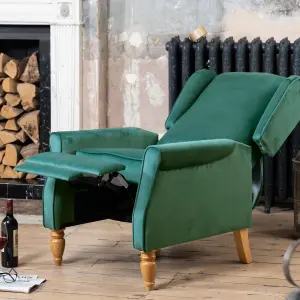 Barksdale Recliner Armchair - Green