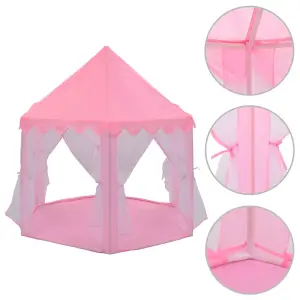 Berkfield Princess Play Tent Pink